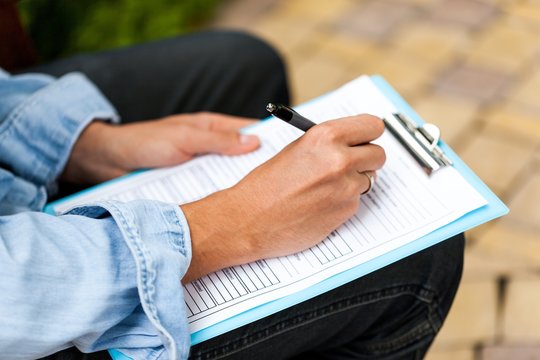 Client form on clipboard